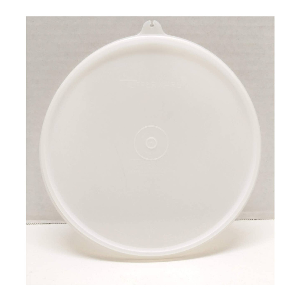 Vintage Tupperware Replacement Sheer Lid #229-19 Tab Y Tupper Seal Diameter 8"